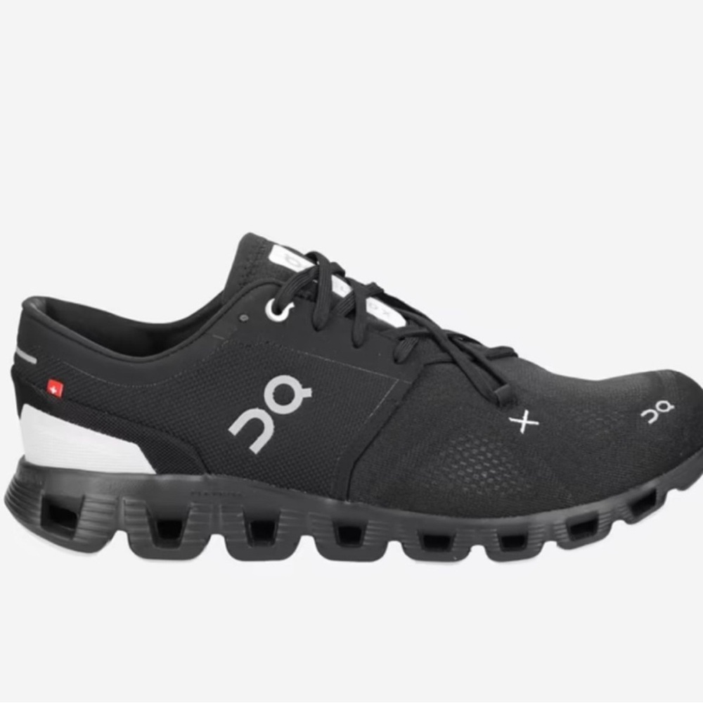 Black and Gray Athletic Shoes